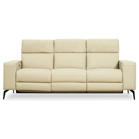 Bella Casa Saville 3 Seater Recliner Taupe Col