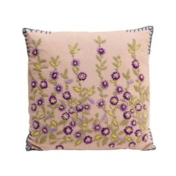 Kare Embroidery Cushion Cotton 50x50cm Ref 52940