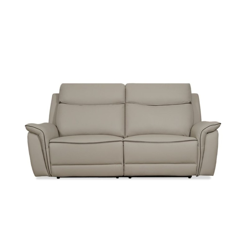 Leather Studio Santino 2 Seater Recliner L.Grey