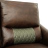 Bella Casa Voya 3 Seater Recliner Brown Colour