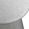 Bella Casa Coupe Side Table Terrazzo