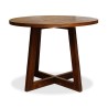 Cavendish Kirana Dining Round Table 100x100 cm Rustic Brown