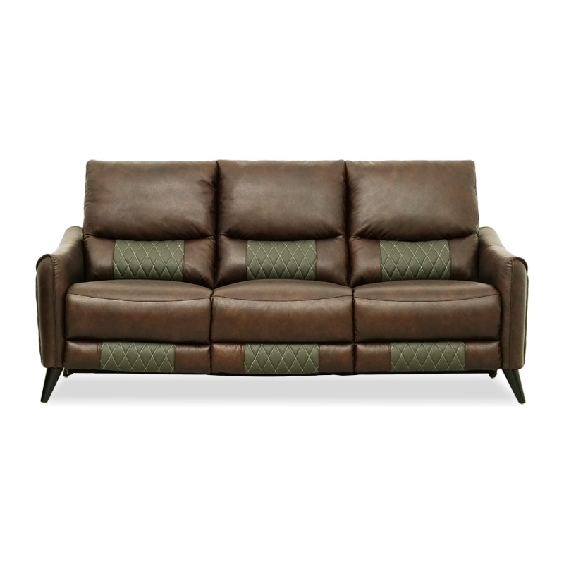 Bella Casa Voya 3 Seater Recliner Brown Colour