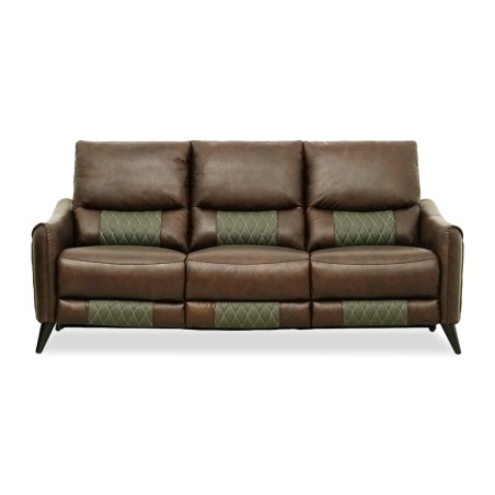 Bella Casa Voya 3 Seater Recliner Brown Colour