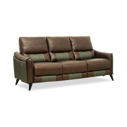 Bella Casa Voya 3 Seater Recliner Brown Colour