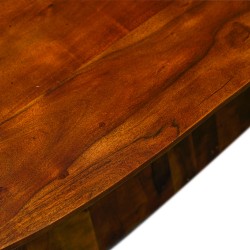 Bella Casa Dallas Coffee Table Walnut Solid Wood Ref FB-CFT-120