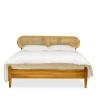 Bellla Casa Asmara Bed 160x200 cm Finish Teak Oil