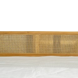 Bellla Casa Asmara Bed 160x200 cm Finish Teak Oil