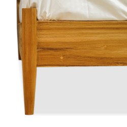 Bellla Casa Asmara Bed 160x200 cm Finish Teak Oil