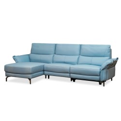 Bella Casa Cordelia Recliner Sofa Blue Colour