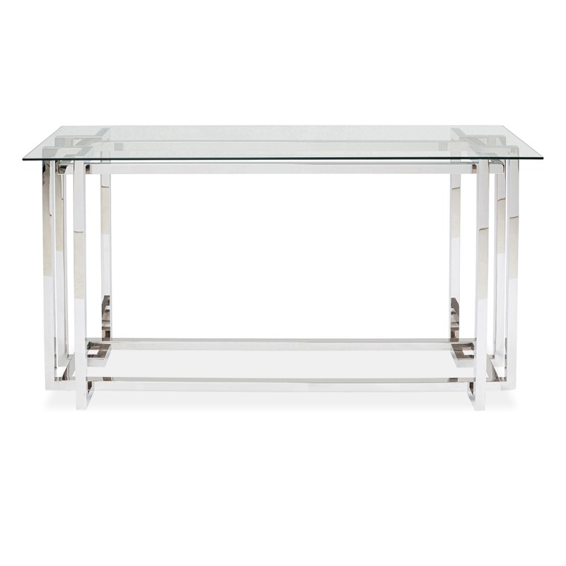 Kare Clara Console Table Silver 145x76cm Ref 85754