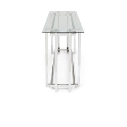 Kare Clara Console Table Silver 145x76cm Ref 85754