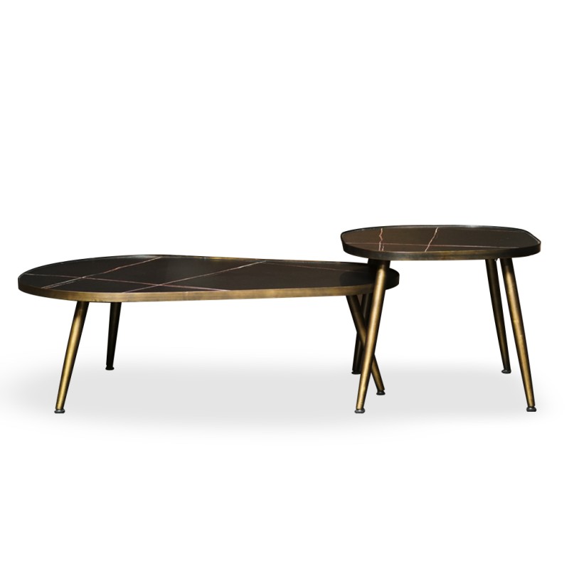 Bella Casa Rave Set of 2 Coffee Tables