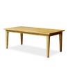 Cavendish Patio Dining Table Pine In Latte Color