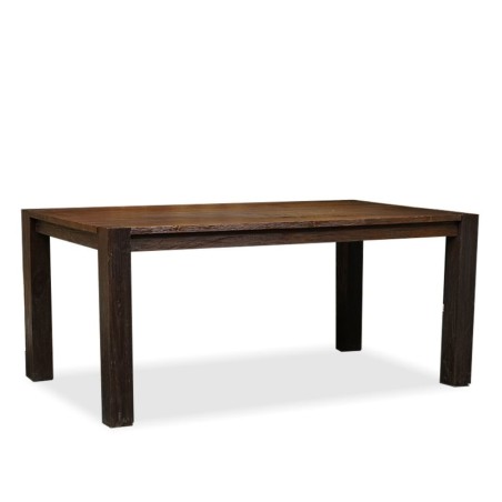 Bella Casa Hattie Dining Table Finish Rustic Black Ebony