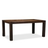 Bella Casa Hattie Dining Table Finish Rustic Black Ebony