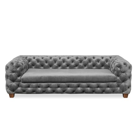 Desire 3 Seater in Silver Grey Col Fabric Ref 79616