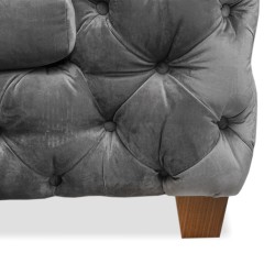 Kare Desire 3 Str Fabric Silver Grey