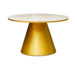 Cavendish Tapia Coffee Table With Gold Metal Base