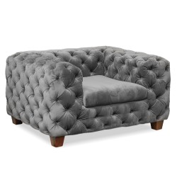 Desire 1 Seater in Grey Col Fabric Ref 79615