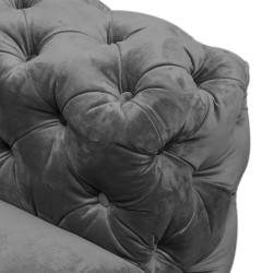 Kare Desire 1 Str Fabric Silver Grey