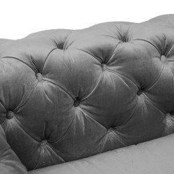 Kare Desire 1 Str Fabric Silver Grey