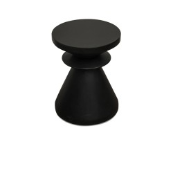 Bella Casa Chess Side Table Black
