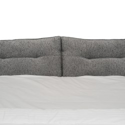 Pure Sleep Memphis Bed 160x200 cm Pillow Grey