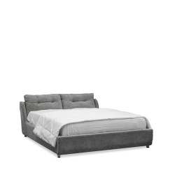 Pure Sleep Memphis Bed 160x200 cm Pillow Grey