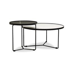 Bella Casa Silvana Set of 2 Coffee Tables