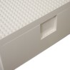 IKEA Bygglek Lego Box With Lid White Ref 10354208