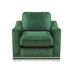 Cavendish Avenue Accent Chair Fabric Green
