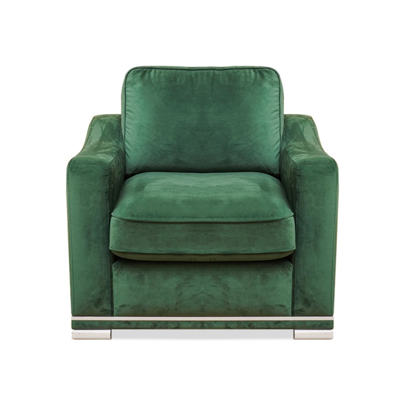 Cavendish Avenue Accent Chair Fabric Green