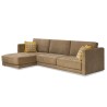 Cavendish Borneo LHF Chaise & 2 Seater Khaki Col Fab