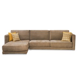 Cavendish Borneo LHF Chaise & 2 Str Fabric Khaki