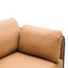 Bella Casa Avazza Sofa 3+2 Vegan Leather in Brown Col