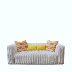 Bella Casa Marly Sofa 3+2 in Beige Col Fabric