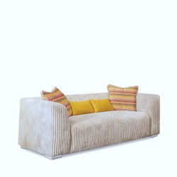 Bella Casa Marly Sofa 3+2 in Beige Col Fabric