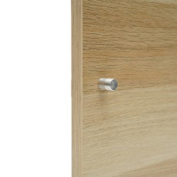 IKEA Kallax Insert With Door White Stained Oak Ref 30324507