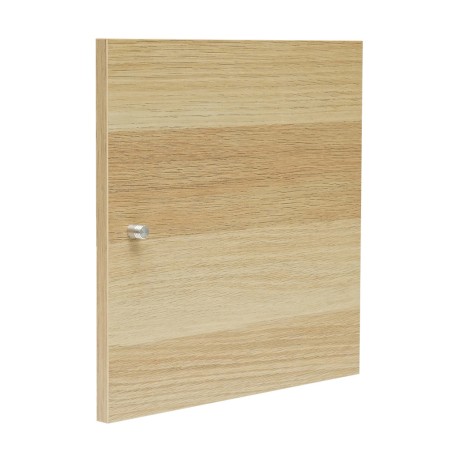 IKEA Kallax Insert With Door White Stained Oak Ref 30324507