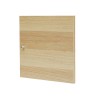 IKEA Kallax Insert With Door White Stained Oak Ref 30324507