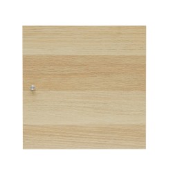 IKEA Kallax Insert With Door White Stained Oak Ref 30324507