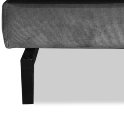 Bella Casa Nuela Sofa 3 Seater in Graphite Col Fab