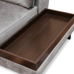 Bella Casa Nuela 3 Str Fabric Graphite