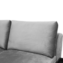 Bella Casa Nuela 3 Str Fabric Graphite