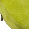 Bella Casa Nuela Armless Chair Fabric Apple Green