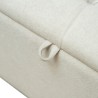 Cavendish Berlin Ottoman Soft Boucle Ice White