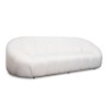 Bella Casa Bubble Sofa 3+2 Boucle White Fab