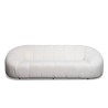 Bella Casa Bubble Sofa 3+2 Boucle White Fab