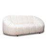 Bella Casa Bubble Sofa 3+2 Boucle White Fab